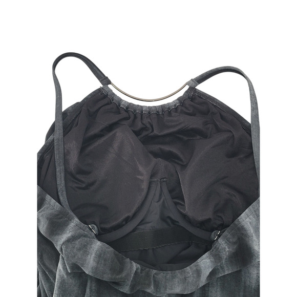Magicsuit Goldie Romper Swimsuit Size 8 – Flowy Metallic Black One Piece‎ - Picture 5 of 7